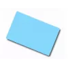 ARTDEV tyhjä PVC-kortti – 86 x 54mm 30mil 0,76mm vaaleansininen