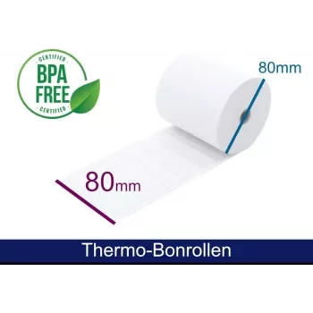 ARTDEV Thermorolle - 80x80x12 B/D max./K tarjoilutekstillä 80 m 48 g