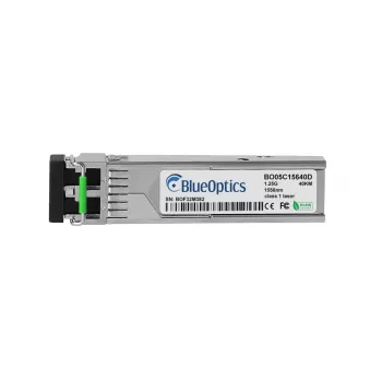 BlueOptics BO05C15640D Yhteensopiva Synology SFP-1G-EX SFP-lähetin-vastaanotin, LC Duplex, 1000BASE-EX, yksimuotokuitu, 40 km