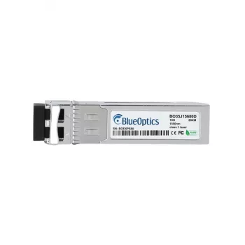 BlueOptics yhteensopiva Ruckus 10G-SFPP-ZR SFP+ -lähetin-vastaanotin, 10GBASE-ZR, 1550 nm, 80 km, LC Duplex, SMF