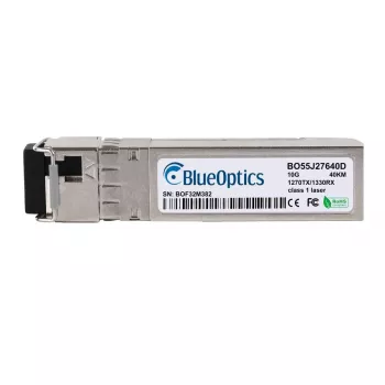 BlueOptics SFP+ -moduuli 10G-SFPP-BXU-S-40 yhteensopiva Ruckus BO55J27640D kanssa