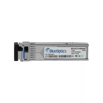 BlueOptics yhteensopiva Synology SFP-BXU34-40KM SFP-lähetin-vastaanotin, 1000BASE-BX, 40 km, LC Simplex, SMF