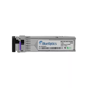 BlueOptics BO15C4931620D yhteensopiva Synology SFP-BXD43-20KM SFP-lähetin-vastaanotin, LC Simplex, 1000BASE-BX, 20 km