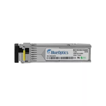 BlueOptics BO15C5531640D SFP-lähetin-vastaanotin, LC Simplex, 1000BASE-BX, 40 km, yhteensopiva TP-Link SFP-BXD53-40KM