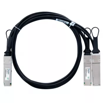 BlueOptics Lenovo 4Z57A14194 -yhteensopiva BlueLAN QSFP56 Breakout Direct Attach -kaapeli (DAC) - passiivinen 200G - 2x100G Twinaxial-kupari, QSFP56 - 2xQSFP56, 2 m