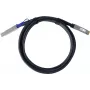 BlueOptics CBL-601 yhteensopiva BlueLAN DAC QSFP-DD -kaapeli BL292901X1M26, 1 m, musta