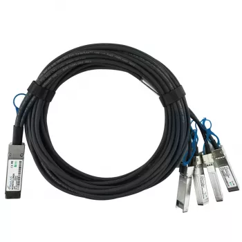 BlueOptics NVIDIA 980-9I48B-00C002 BlueLAN passiivinen 100GBASE-CR4 QSFP28 - 4x25GBASE-CR SFP28 Direct Attach -haarautumiskaapeli, 2 m