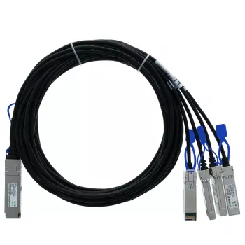 BlueOptics D-Link DEM-CB100Q28-4S28-2 BlueLAN passiivinen 100GBASE-CR4 QSFP28 - 4x25GBASE-CR SFP28 Direct Attach -haarautumiskaapeli, 2 m