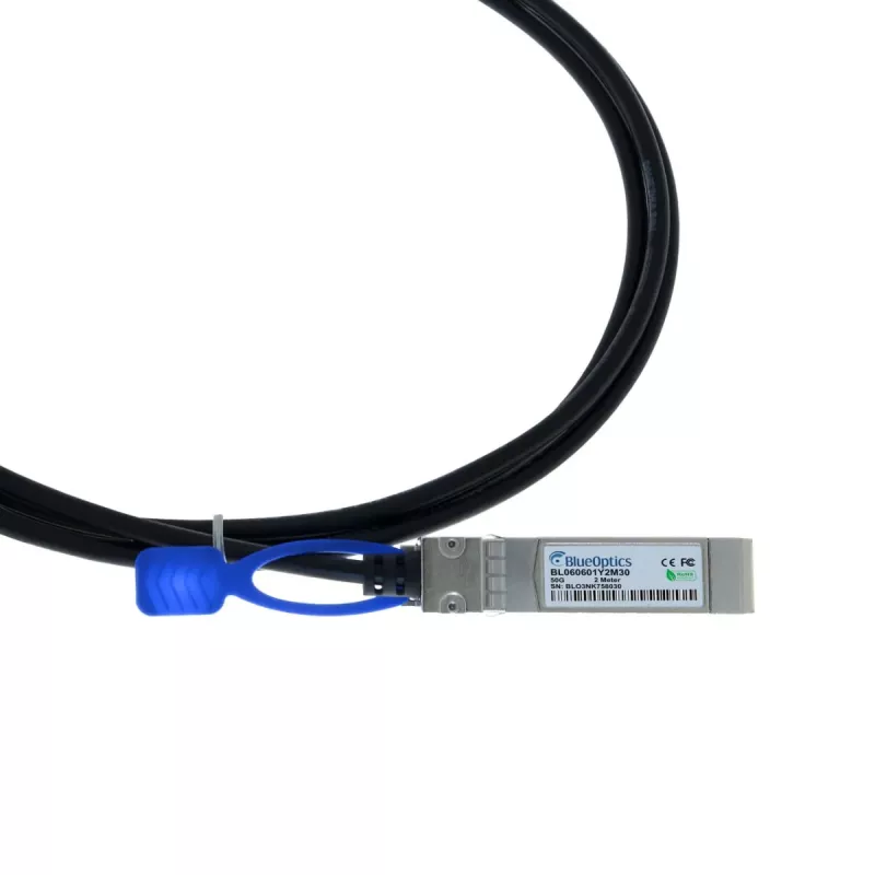BlueLAN C-S50-S50-1M-BL 50GBASE-CR passiivinen SFP56 Direct Attach -kaapeli, 1 metri