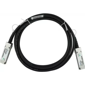 BlueLAN Dell 470-ABPB yhteensopiva DAC QSFP+ -kaapeli, 40GBASE-CR4, 30AWG, 2 m