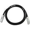 BlueLAN yhteensopiva Dell GKERT2S QSFP+ Direct Attach -kuparikaapeli, 40GBASE-CR4, 1 m, 30AWG, passiivinen