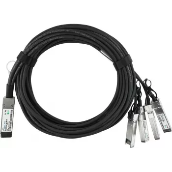 BlueOptics NVIDIA MCP7904-X02AA BlueLAN passiivinen 40GBASE-CR4 QSFP - 4x10GBASE-CR SFP+ Direct Attach Breakout -kaapeli, 3 metriä