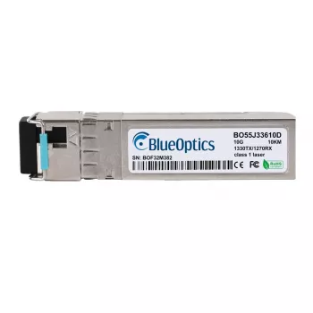 BlueOptics TP-Link SM5110LSA-10 -yhteensopiva SFP+ Bidi -lähetin-vastaanotin, LC-Simplex, 10GBASE-BX-D, yksimuotokuitu, TX1330nm/RX1270nm, 10km