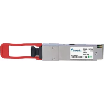 BlueOptics Extreme Networks EQPT1H4ER4ECL1LT yhteensopiva QSFP28-lähetin-vastaanotin, 100GBASE-ER4L, LC-Duplex, yksimuotokuitu, 1310nm, 30 km, 0-70 °C, DDM