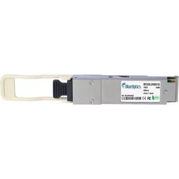 BlueOptics HPE Alletra R7D08A -yhteensopiva QSFP28-lähetin-vastaanotin, MPO, 100GBASE-SR4, monimuotokuitu, 4x850nm, 100 metriä, DDM/DOM, 0 °C - +70 °C (R7D08A-BO)