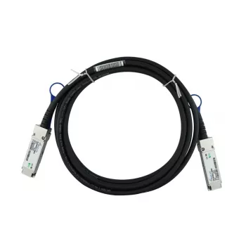 BlueLAN yhteensopiva Extreme Networks 10410 QSFP28 Direct Attach -kaapeli, 100GBASE-CR4, Infiniband EDR, 30AWG, 0,5 metriä (10410-BL)