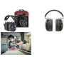 3M WorkTunes Connect 90563E kuulonsuojain Bluetoothilla, musta/keltainen