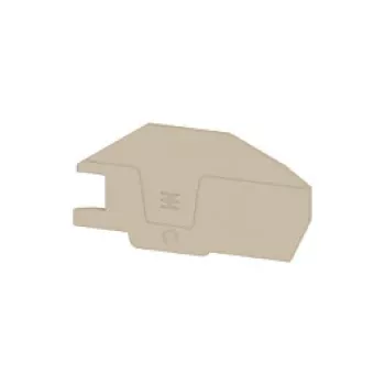Weidmüller AEP ITB 16 BB 2C päätylevy - 20 kpl - Wemid - beige - V0 - 3,45 g
