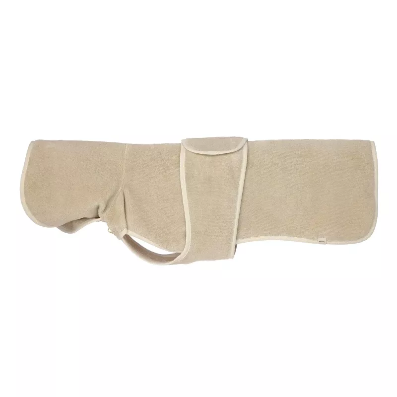 PALOPA Hundebademantel Robi Beige koko L
