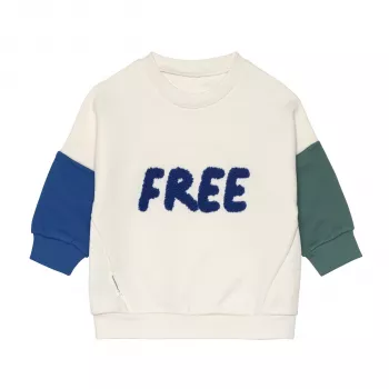 Lassig Organic Cotton Hoodie Little Gang Free Milky 2-4 vuotta