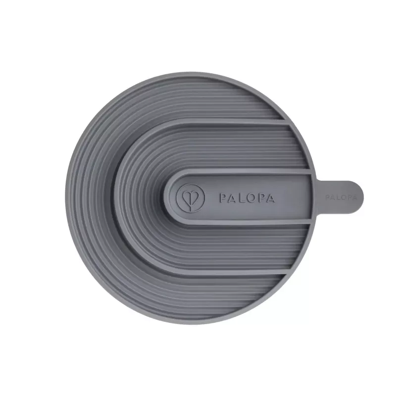 PALOPA Yumo silikoninen hidasruokintakupin sisäosa koiralle Anthracite