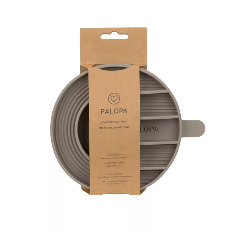 PALOPA Yumo hidasruokintakupin sisäosa silikoni Taupe