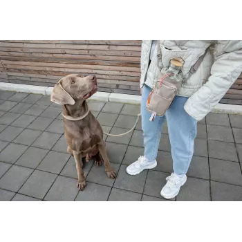 PALOPA 2-in-1 pullonpidike ja herkkupussi Boudi Taupe