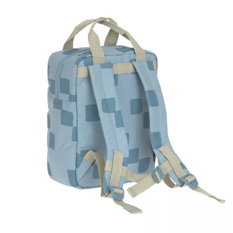 Lassig neliömäinen minireppu Pattern Party Blue