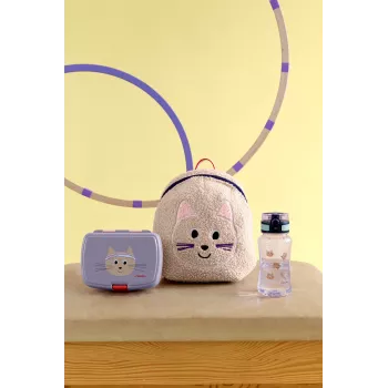 Lassig Tiny Team Tritan-juomapullo 420 ml kissanpentu