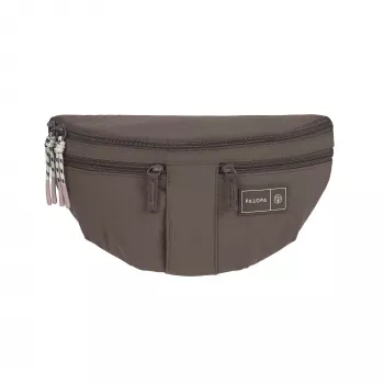 PALOPA Emma koiran herkkupussi vyölaukku Crinkled Nylon Chocolate