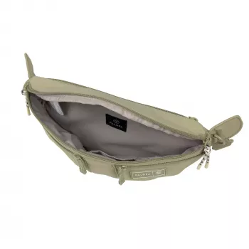 PALOPA Emma koiran herkkupussi vyölaukku Crinkled Nylon Pale Olive