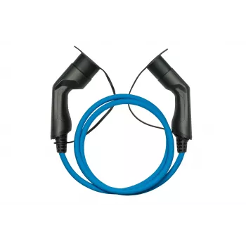 kabelmeister® EV-latauskaapeli Mode 3, Type 2 pistoke liittimeen, 3-vaiheinen, 16 A, 11 kW, sininen, 5 m