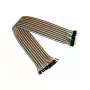 kabelmeister Jumper Wire 40-pin erotettavat johdot Arduinoon, Raspberry Pi:hin ym., uros-naaras
