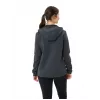Vaude Idris Fleece Hoody naisten - Phantom Black, koko S