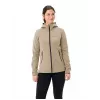 Vaude Idris Fleece Hoody naisten Linen koko M