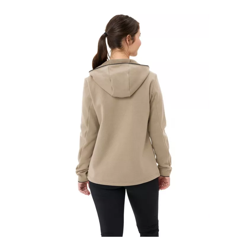 Vaude Idris Fleece Hoody naisten Linen koko M