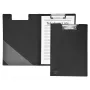 FolderSys A4-kirjoitusalustakansio musta PVC
