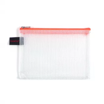 FolderSys A6-vetoketjutasku läpinäkyvä PVC 0,2 mm