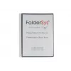 FolderSys näyttökansio A4 musta 30 taskua