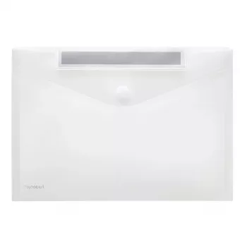 FolderSys hakemistotasku 40161-04 DIN A4 vaakasuunta läpinäkyvä 10 kpl/pakkaus