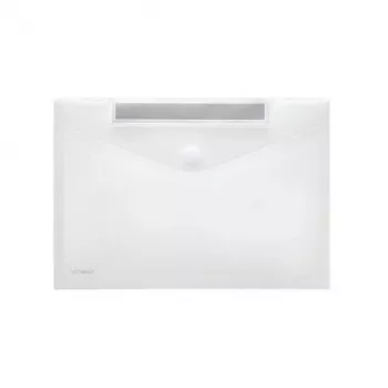 FolderSys hakemistotasku 40161-04 DIN A4 vaakasuunta läpinäkyvä 10 kpl/pakkaus