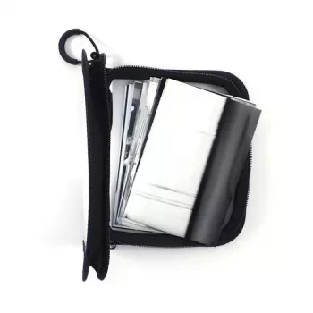 FolderSys Zipper Pouch Mini A6 läpinäkyvä