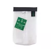 FolderSys SnapBag DIN A6 kirkas läpinäkyvä PVC-vapaa asiakirjatasku mustalla saumalla