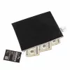FolderSys A5 vetoketjupussi musta läpinäkymätön kuitukangas PP 190 x 255 mm