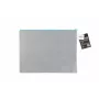 FolderSys A4 vetoketjupussi harmaa läpinäkymätön kuitukangas PP 270 x 350 mm