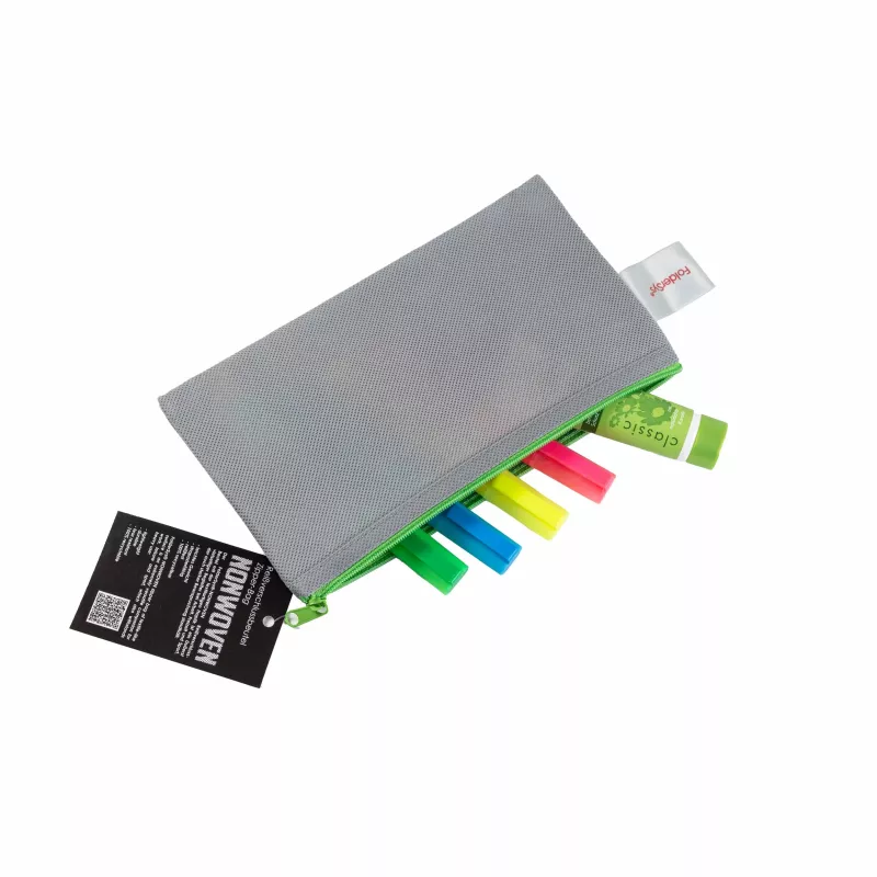 FolderSys vetoketjupussi DL harmaa läpinäkymätön PP-kuitukangas 120 x 220 mm
