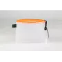 FolderSys vetoketjupussi läpinäkyvä/oranssi 0,28 mm A6 1 kpl