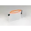 FolderSys vetoketjupussi läpinäkyvä/oranssi 0,28 mm A6 1 kpl