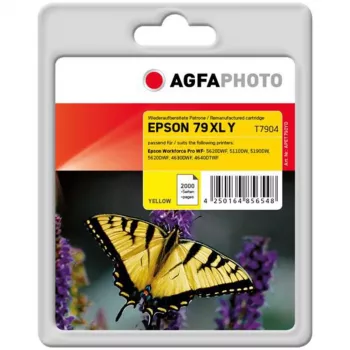 AGFAPHOTO APET790YD uudelleenvalmistettu keltainen mustesuihkukasetti (High Yield) Epson 79XL