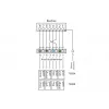 METZ CONNECT BTR E-DAT C6 6x8 AP jakaja patch-paneeli - CAT 6 - STP - harmaa - 1U - 19